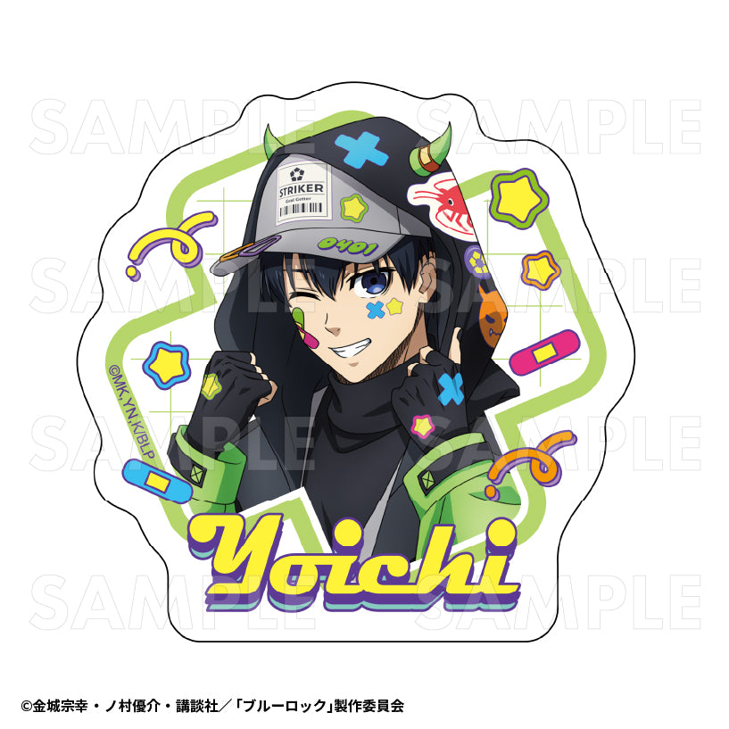 ブルーロック_でびデコパーカー ダイカットステッカー 潔世一