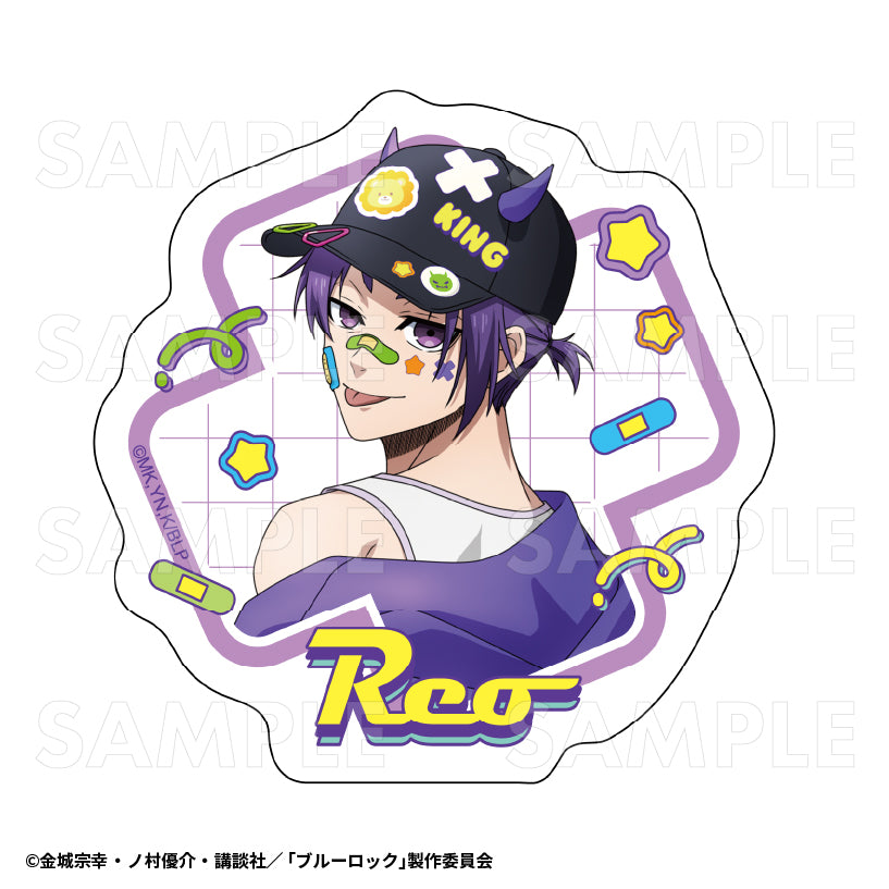 ブルーロック_でびデコパーカー ダイカットステッカー 御影玲王