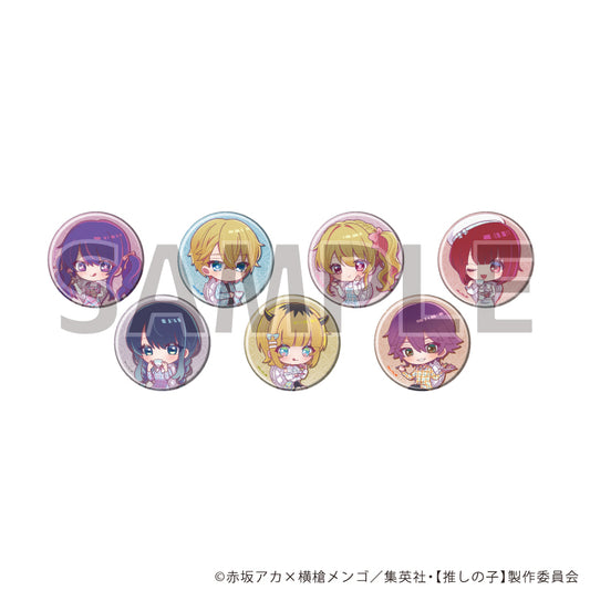 【推しの子】_缶バッジ04/アフタヌーンティーver. BOX(全7種)(POP Artイラスト)【コンプリートBOX/7個入り】
