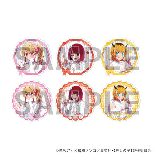 【推しの子】_アクリルコースター01/アフタヌーンティーver. BOX(全6種)(描き下ろしイラスト)【コンプリートBOX/6個入り】