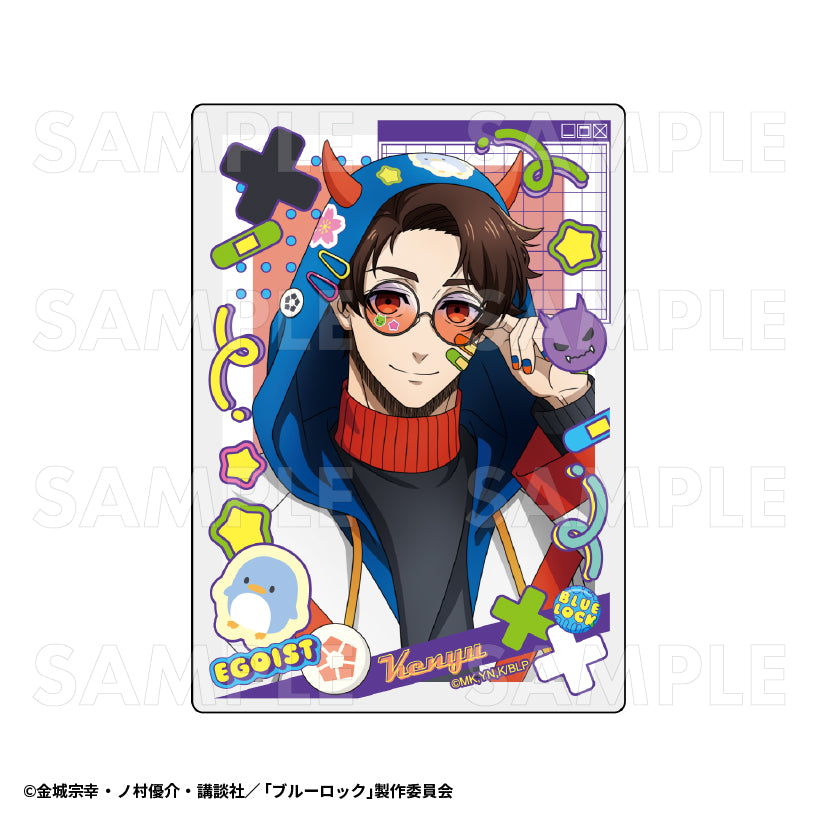ブルーロック_でびデコパーカー トレーディングアクリルカード【BOX/8パック入り】