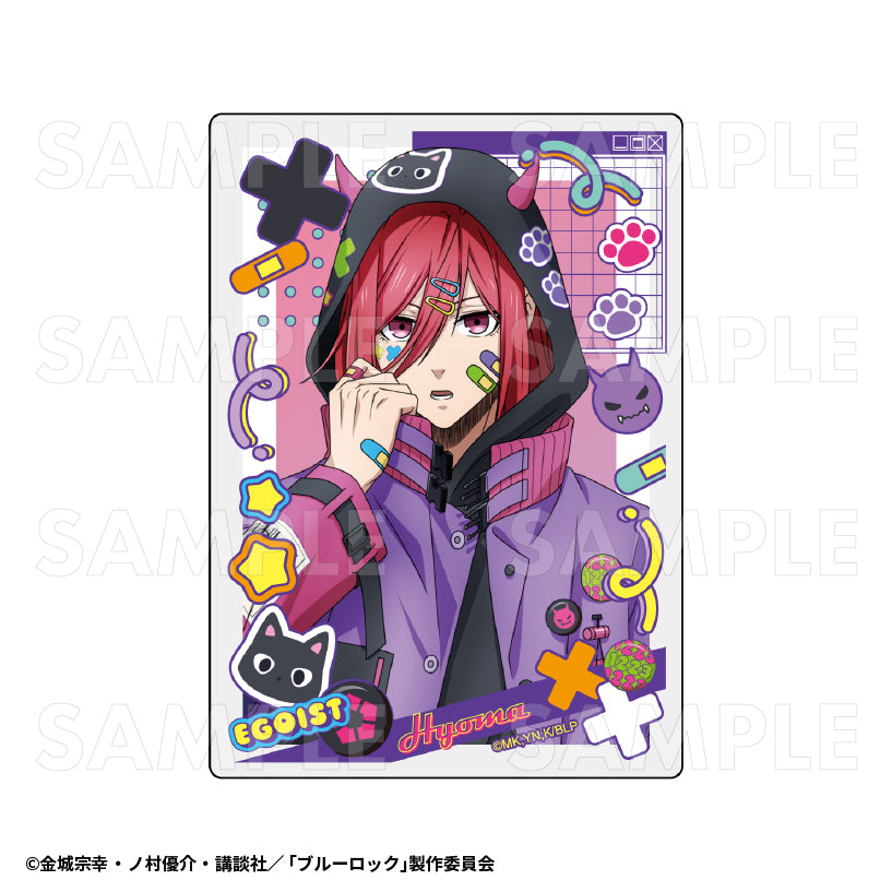 ブルーロック_でびデコパーカー トレーディングアクリルカード【BOX/8パック入り】