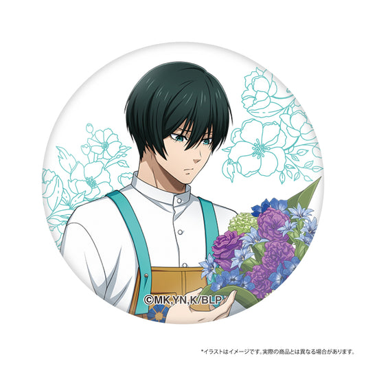 ブルーロック_ガラスマグネット 糸師 凛(お花屋さん)