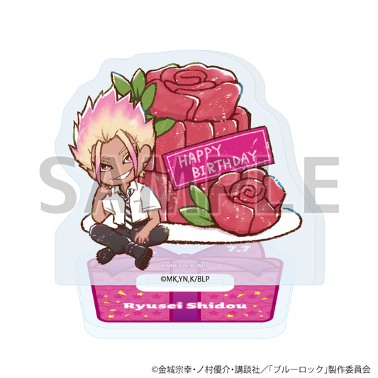 ブルーロック_アクリルぷちスタンド17/誕生日ver. 士道 龍聖(グラフアートイラスト)