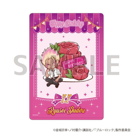 ブルーロック_キャラクリアケース18/誕生日ver. 士道 龍聖(グラフアートイラスト)