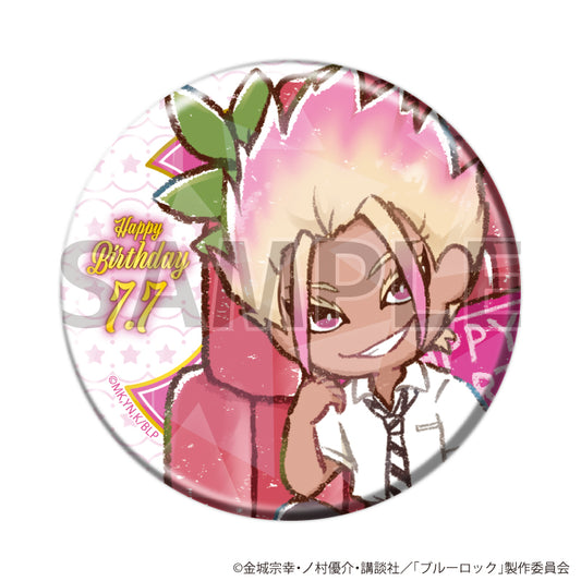 ブルーロック_(57mm)_ホログラム缶バッジ10/誕生日ver. 士道 龍聖(グラフアートイラスト)