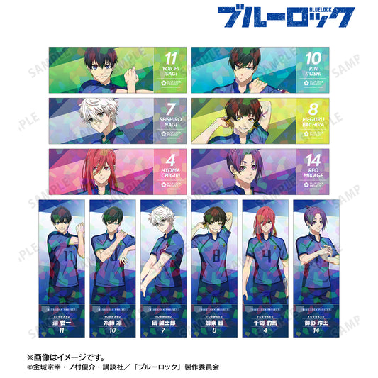 ブルーロック_描き下ろし 試合前の準備中ver. トレーディングホログラムチケット風カード(単位/コンプリートBOX)【BOX/12個入り】
