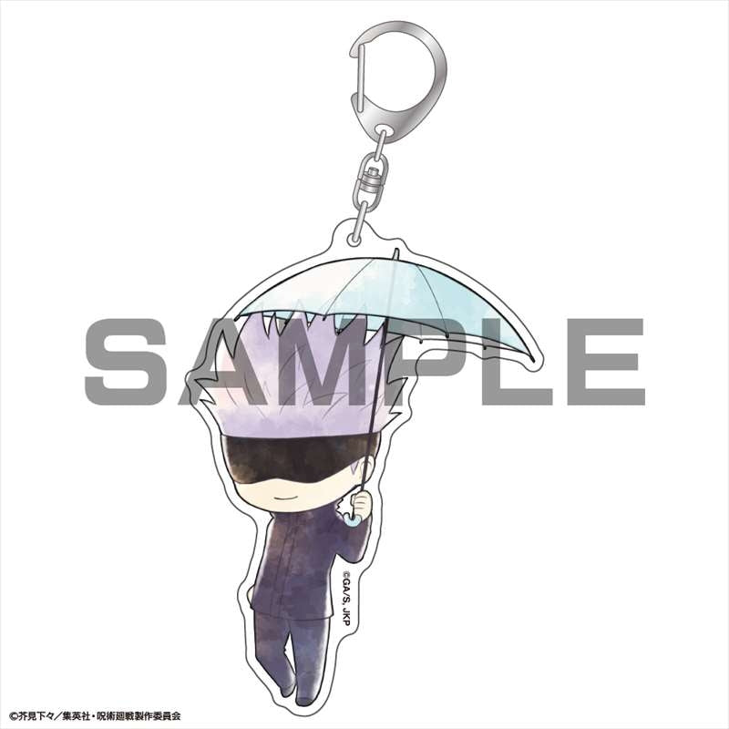 呪術廻戦_傘っこアクリルキーホルダー_五条悟