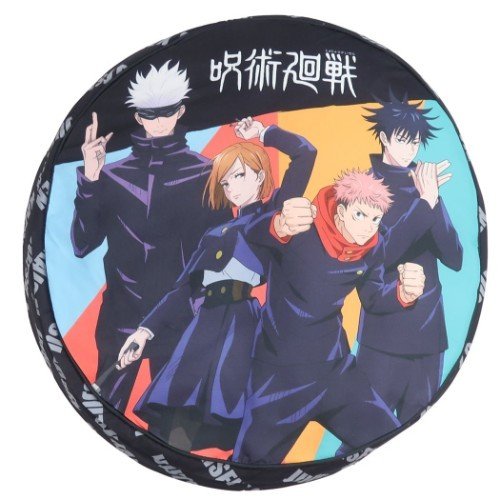 呪術廻戦_ラウンドクッション_1年生+五条悟