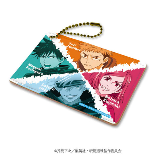 呪術廻戦_キャラパス01_虎杖悠仁&伏黒恵&釘崎野薔薇&五条悟