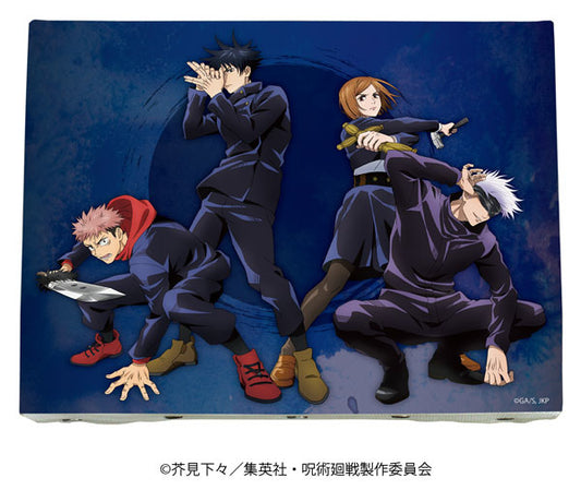 呪術廻戦_キャンバスアート_01/虎杖悠仁&伏黒恵&釘崎野薔薇&五条悟