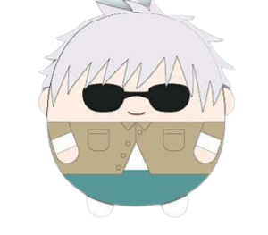 呪術廻戦_ふわコロりんMsize3_五条悟