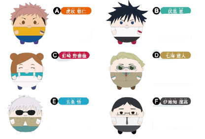 呪術廻戦_ふわコロりんBIG3_七海健人