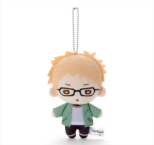 ハイキュー!!_にとたん  冬の私服ボールチェーン付ぬいぐるみ 月島