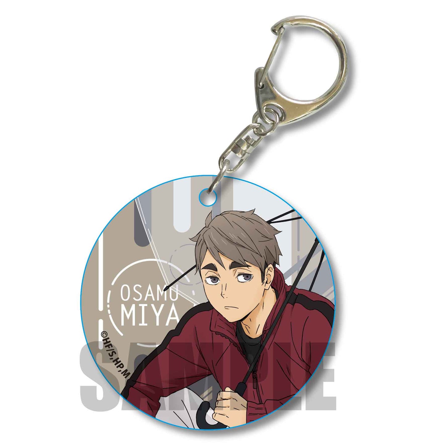 ハイキュー!! TO THE TOP_やわらかクリアチャーム /宮 治 (rain ver.)