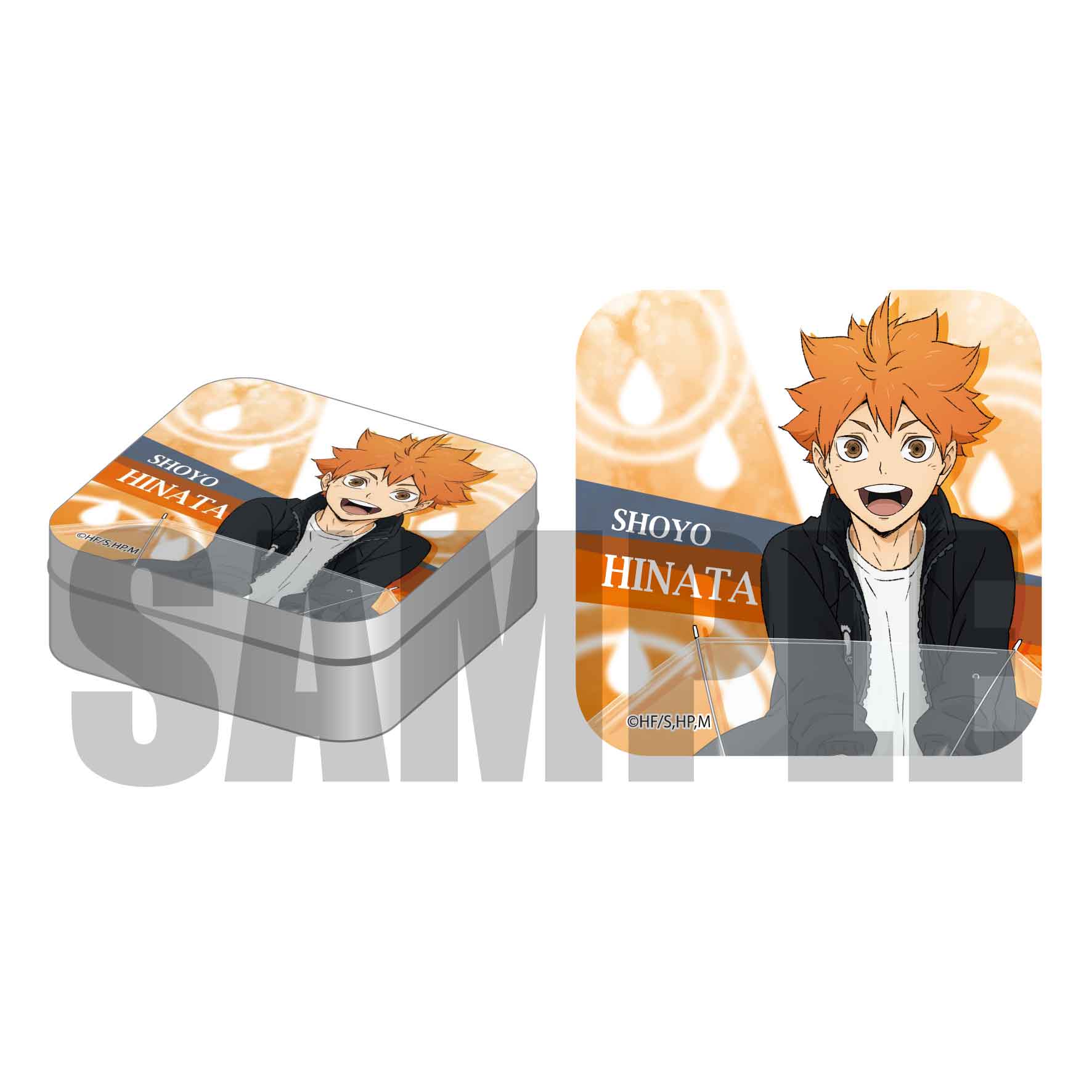 ハイキュー!! TO THE TOP_ミニブリキケース /日向 翔陽(rain ver.)