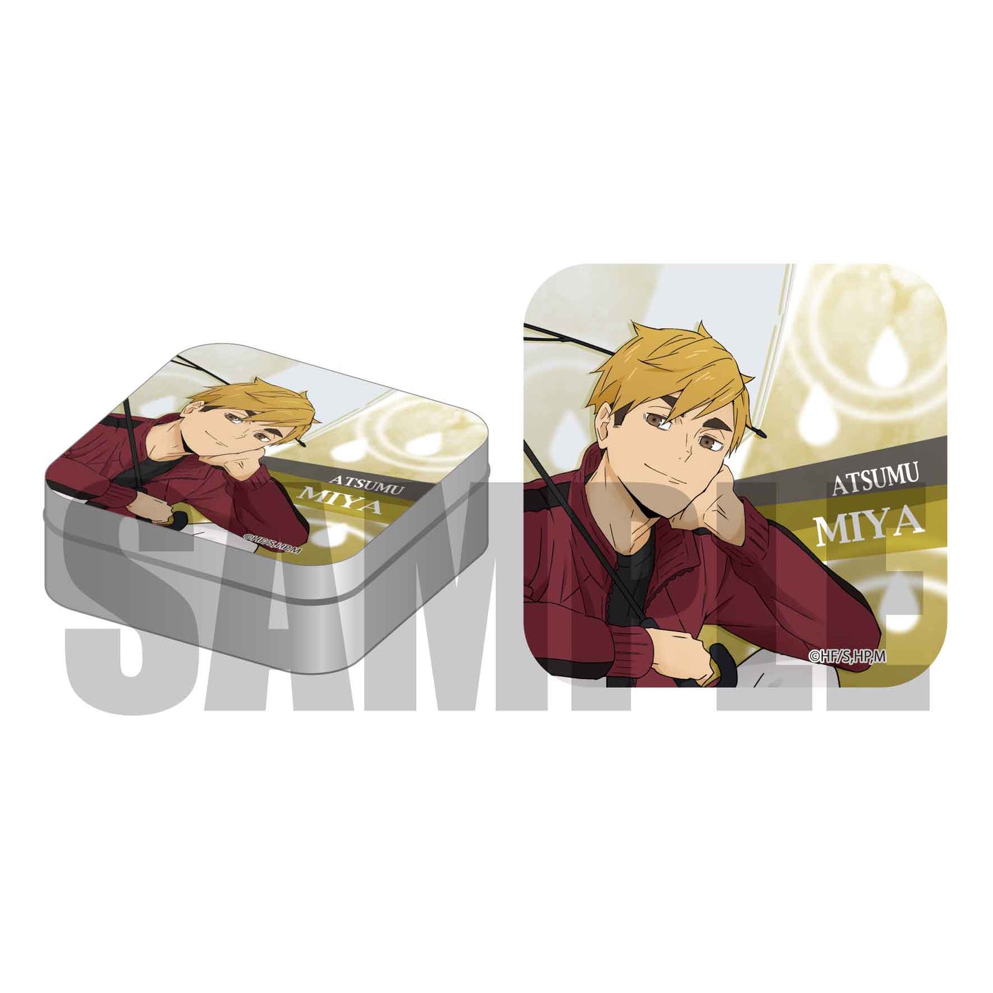 ハイキュー!! TO THE TOP_ミニブリキケース /宮 侑 (rain ver.)