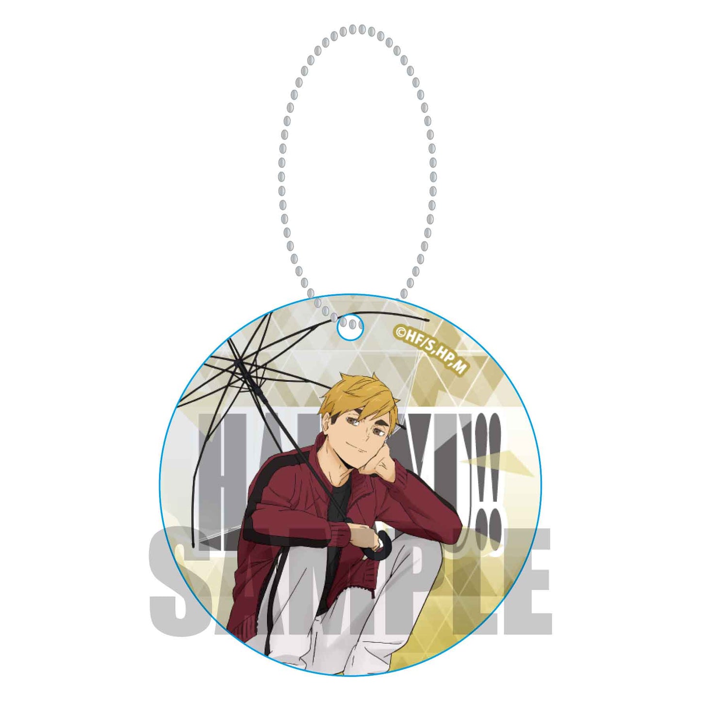 ハイキュー!! TO THE TOP_やわらかクリップバッジ /宮 侑 (rain ver.)