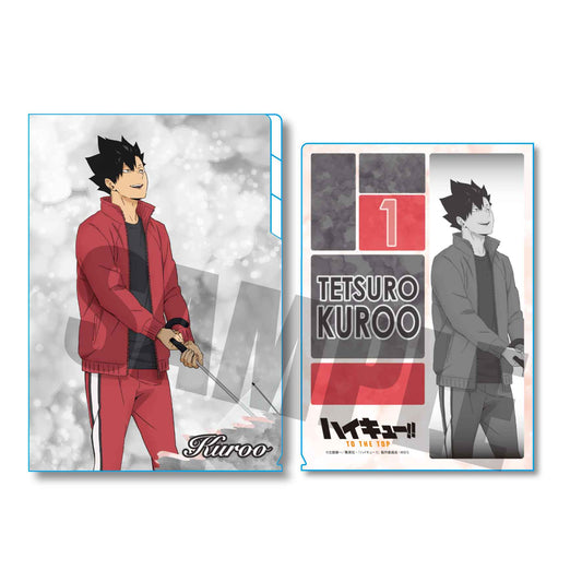 ハイキュー!! TO THE TOP_クリアファイル3ポケット /黒尾 鉄朗 (rain ver.)