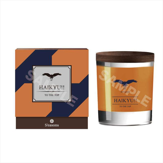 【ハイキュー!! TO THE TOP】_Premiumアロマキャンドル /01 烏野高校