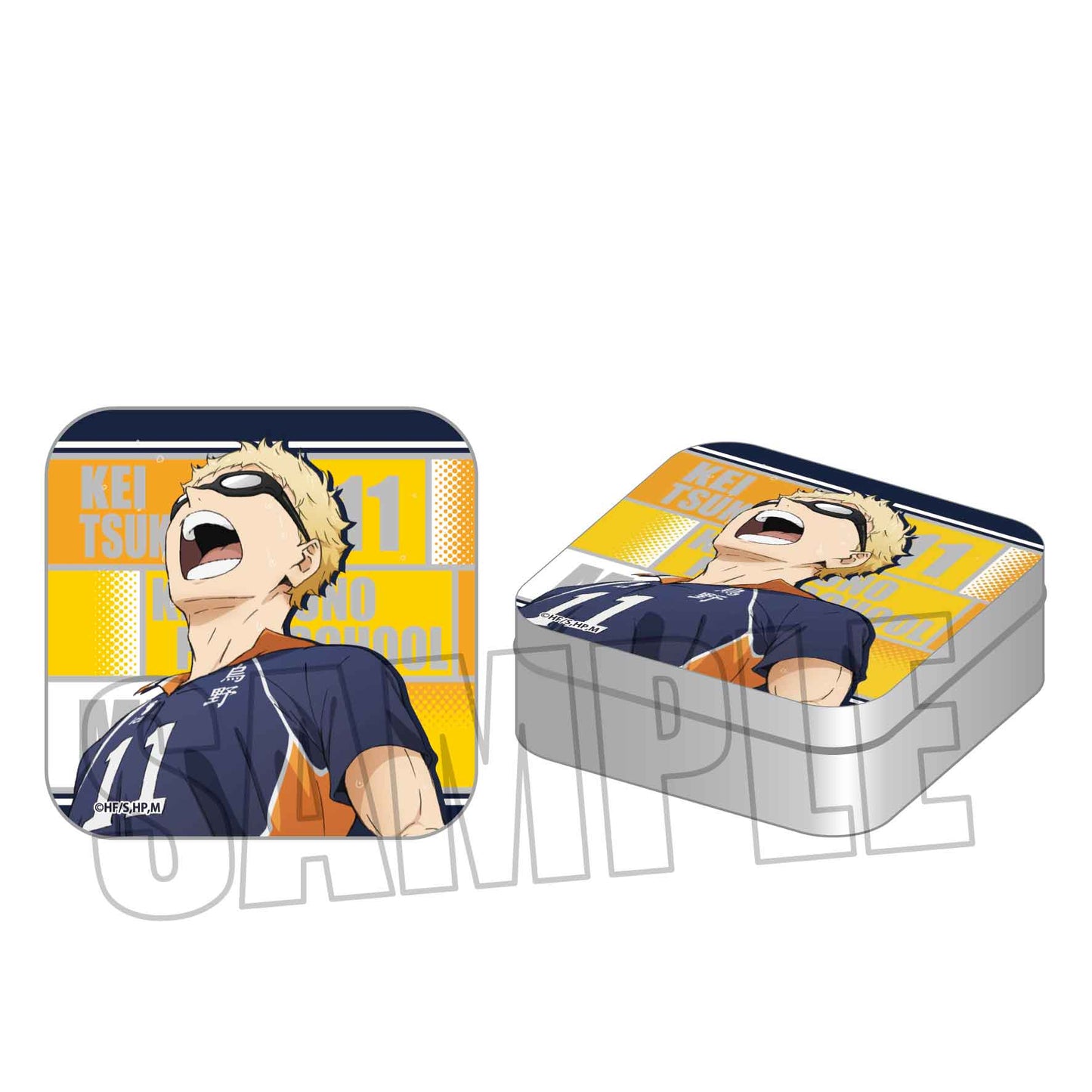 ハイキュー!!_ミニブリキケース/月島 蛍