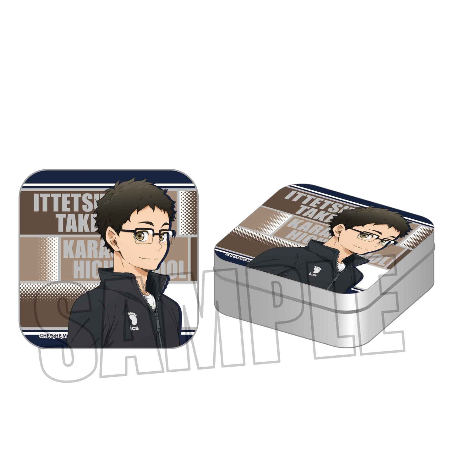 ハイキュー!!_ミニブリキケース/武田 一鉄