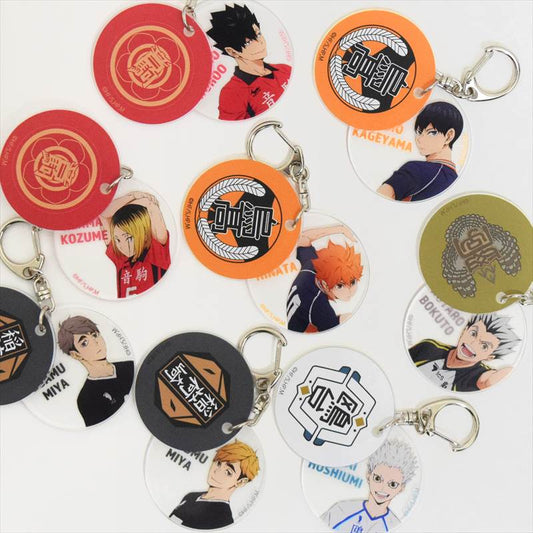 ハイキュー!!_トレーディングスライドアクリルキーホルダー 1pcs