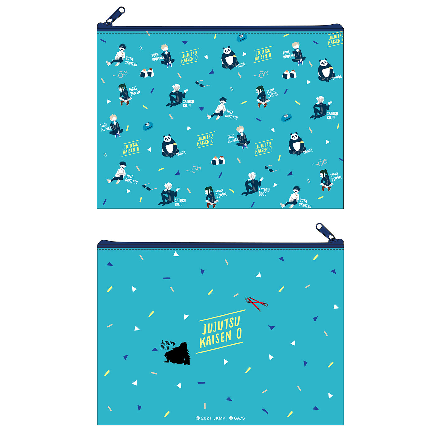 劇場版 呪術廻戦 0_フラットポーチ/ゆるパレット B