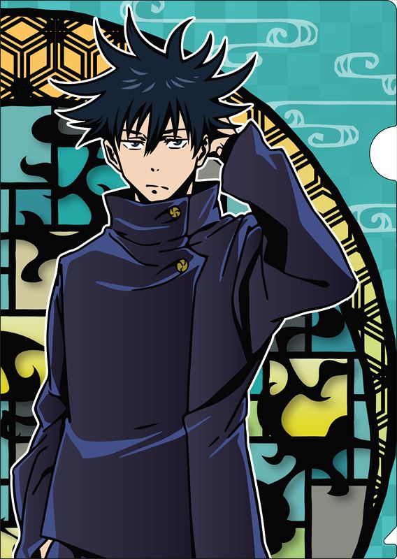 呪術廻戦_切り絵ｼﾘｰｽﾞ クリアファイル 伏黒恵