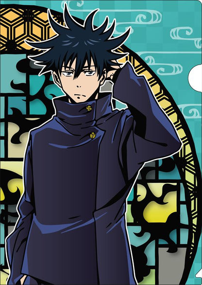 呪術廻戦_切り絵ｼﾘｰｽﾞ クリアファイル 伏黒恵