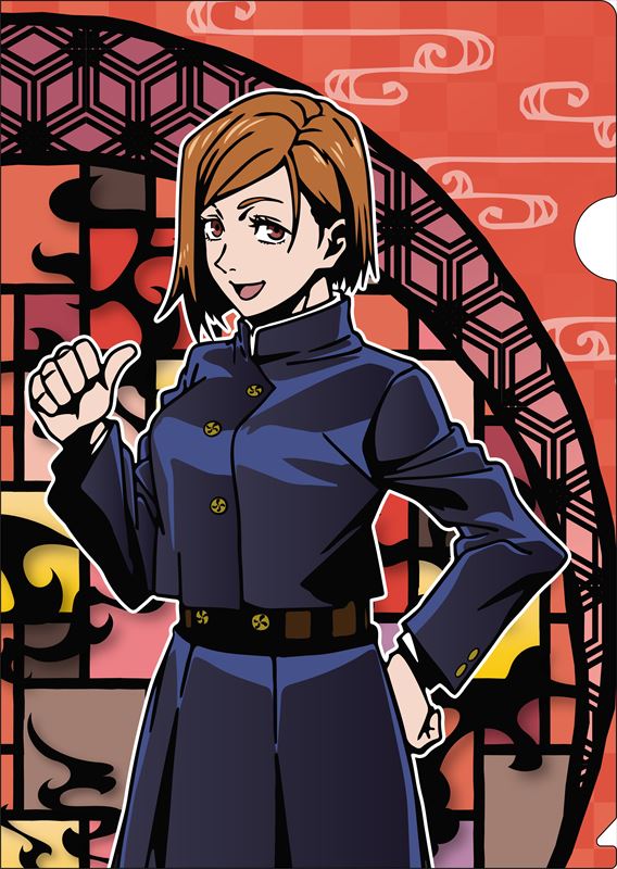 呪術廻戦_切り絵ｼﾘｰｽﾞ クリアファイル 釘崎野薔薇