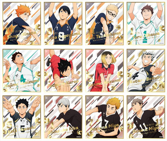 ハイキュー!!_ビジュアル色紙コレクション5 1BOX