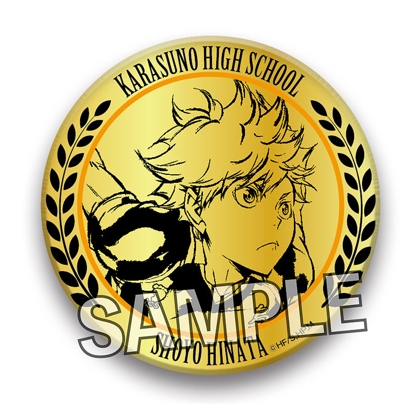 ハイキュー!!_激闘!!金メダル風缶バッジ 日向翔陽