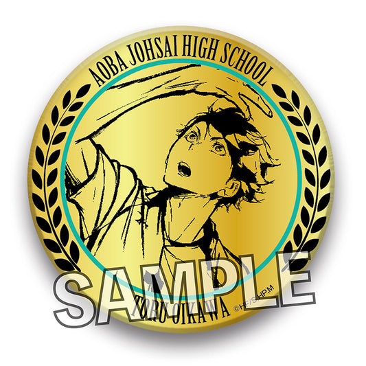 ハイキュー!!_激闘!!金メダル風缶バッジ 及川徹