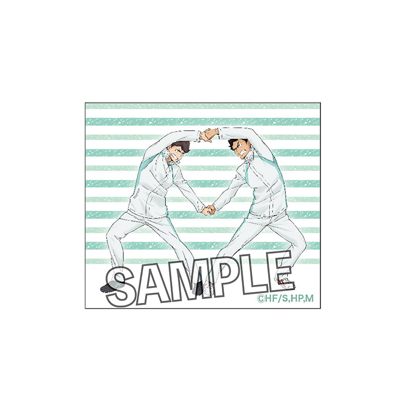 ハイキュー!!_額縁バッジ ウォーミングアップ!!ver. 及川徹＆岩泉一