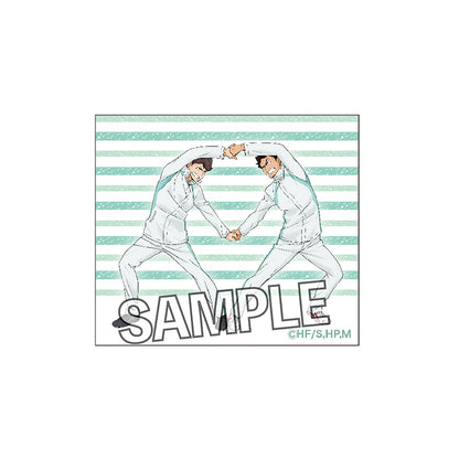 ハイキュー!!_額縁バッジ ウォーミングアップ!!ver. 及川徹＆岩泉一