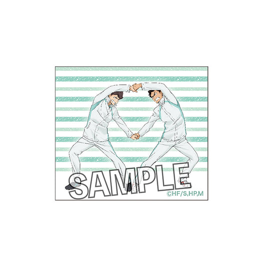 ハイキュー!!_額縁バッジ ウォーミングアップ!!ver. 及川徹＆岩泉一