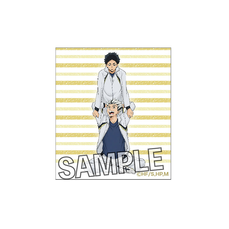 ハイキュー!!_額縁バッジ ウォーミングアップ!!ver. 木兎光太郎＆赤葦京治