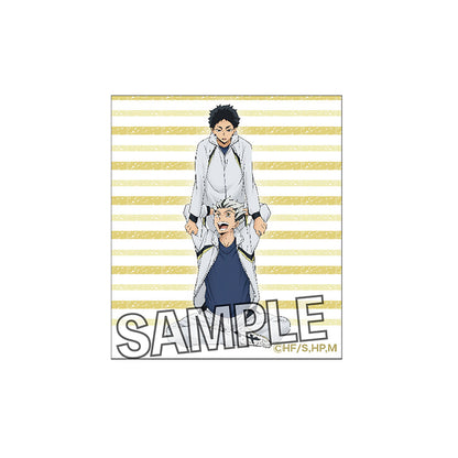 ハイキュー!!_額縁バッジ ウォーミングアップ!!ver. 木兎光太郎＆赤葦京治
