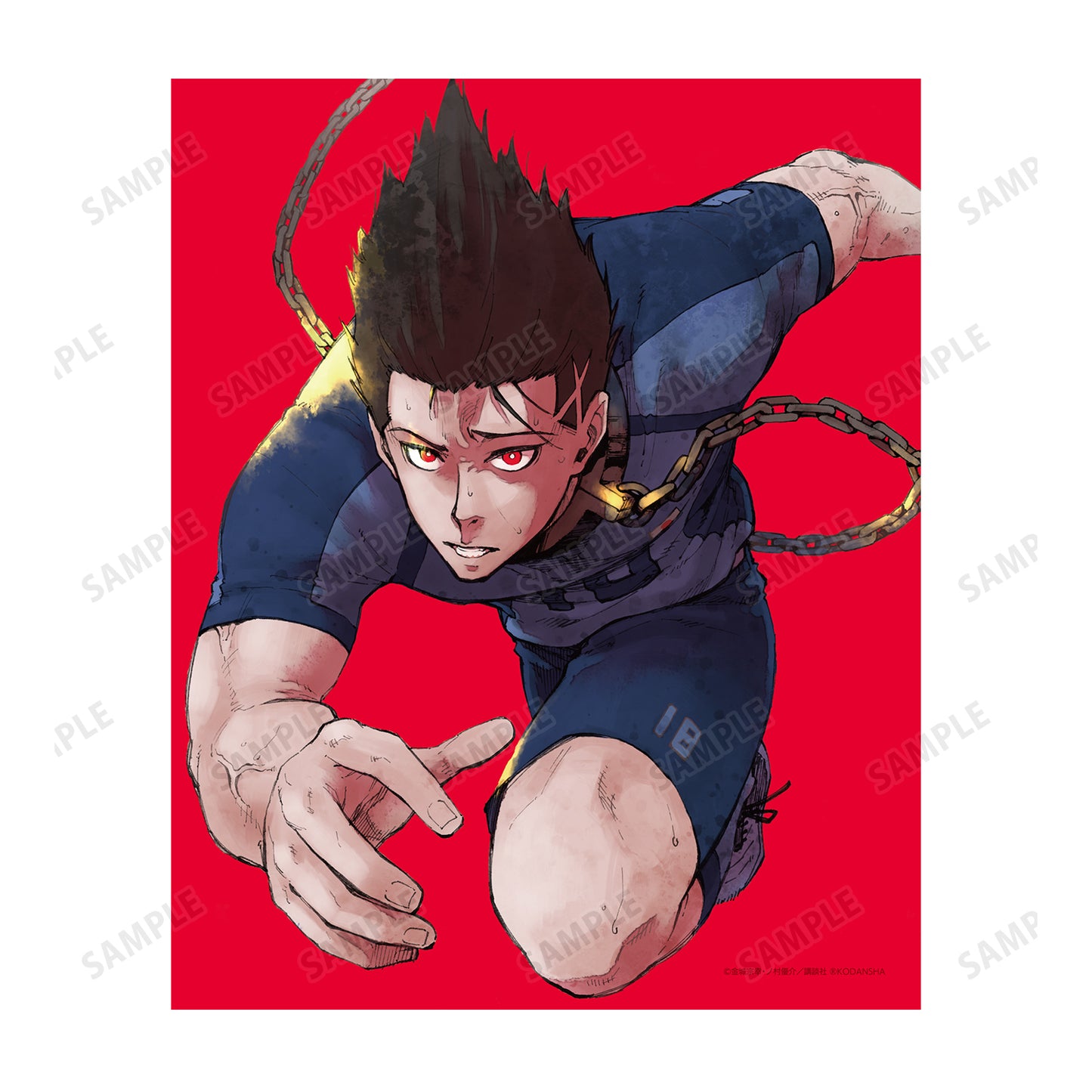 ブルーロック_馬狼 照英 キャンバスボード