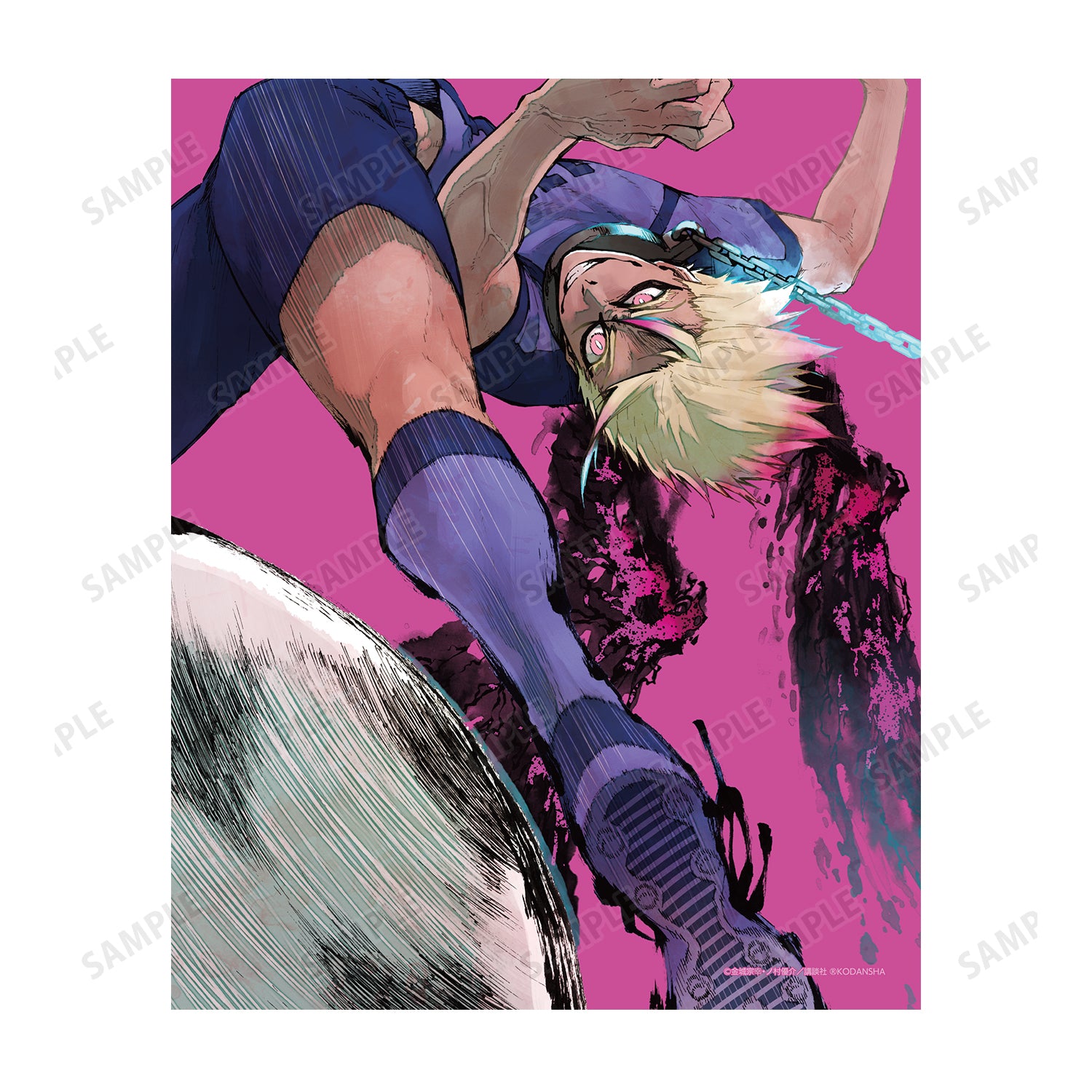 ブルーロック_士道 龍聖 キャンバスボード