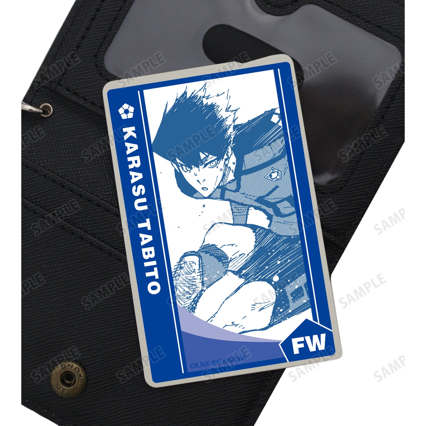 ブルーロック_烏 旅人 カードステッカー