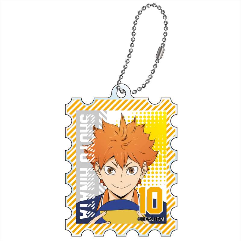 ハイキュー!! TO THE TOP_切手型チャーム 日向 翔陽