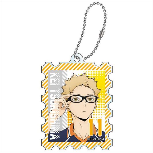 ハイキュー!! TO THE TOP_切手型チャーム 月島 蛍