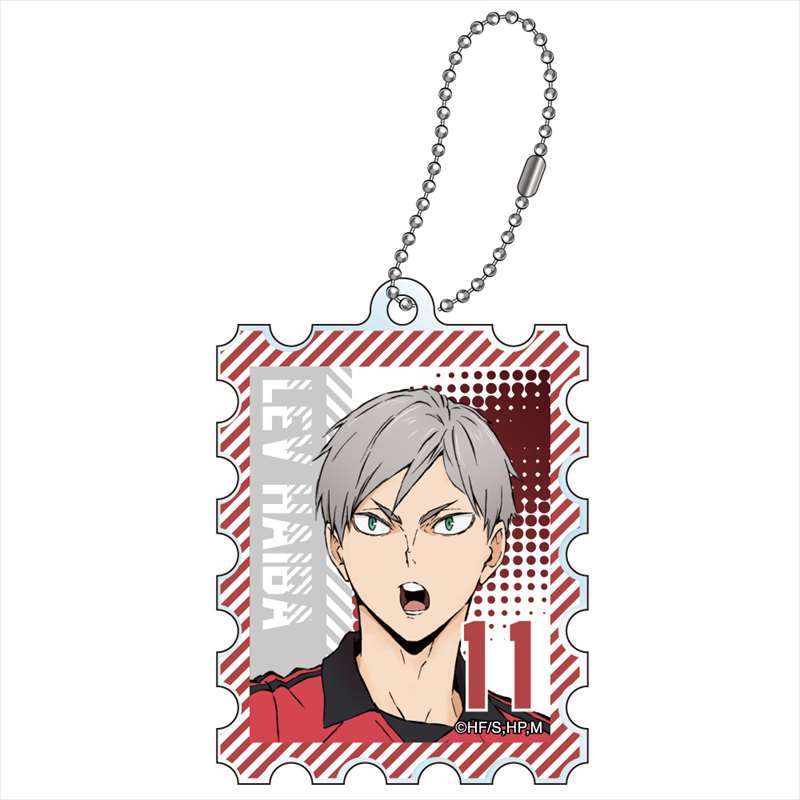 ハイキュー!! TO THE TOP_切手型チャーム 灰羽 リエーフ