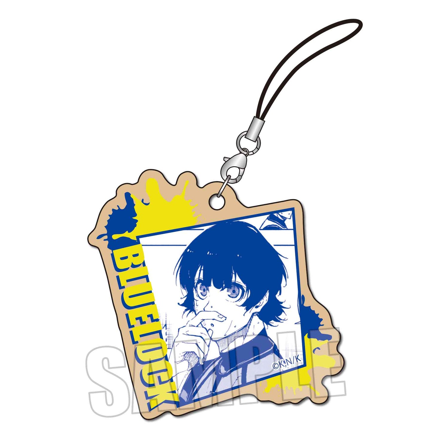 ブルーロック_木札ストラップ/蜂楽 廻