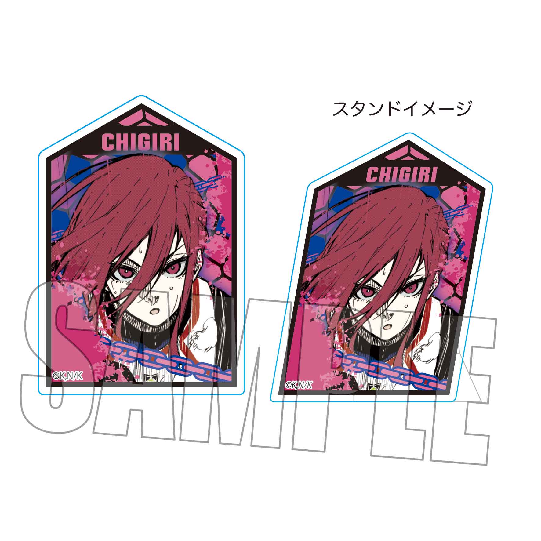 ブルーロック_スタンディアクリルバッジ/千切 豹馬