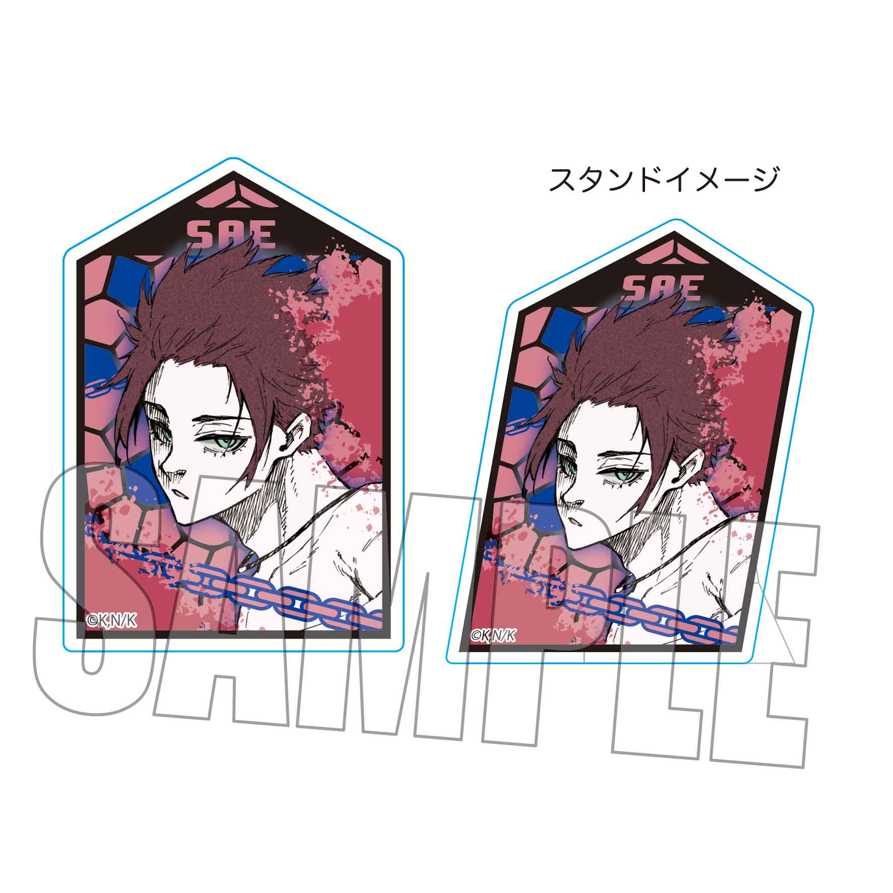 ブルーロック_スタンディアクリルバッジ/糸師 冴