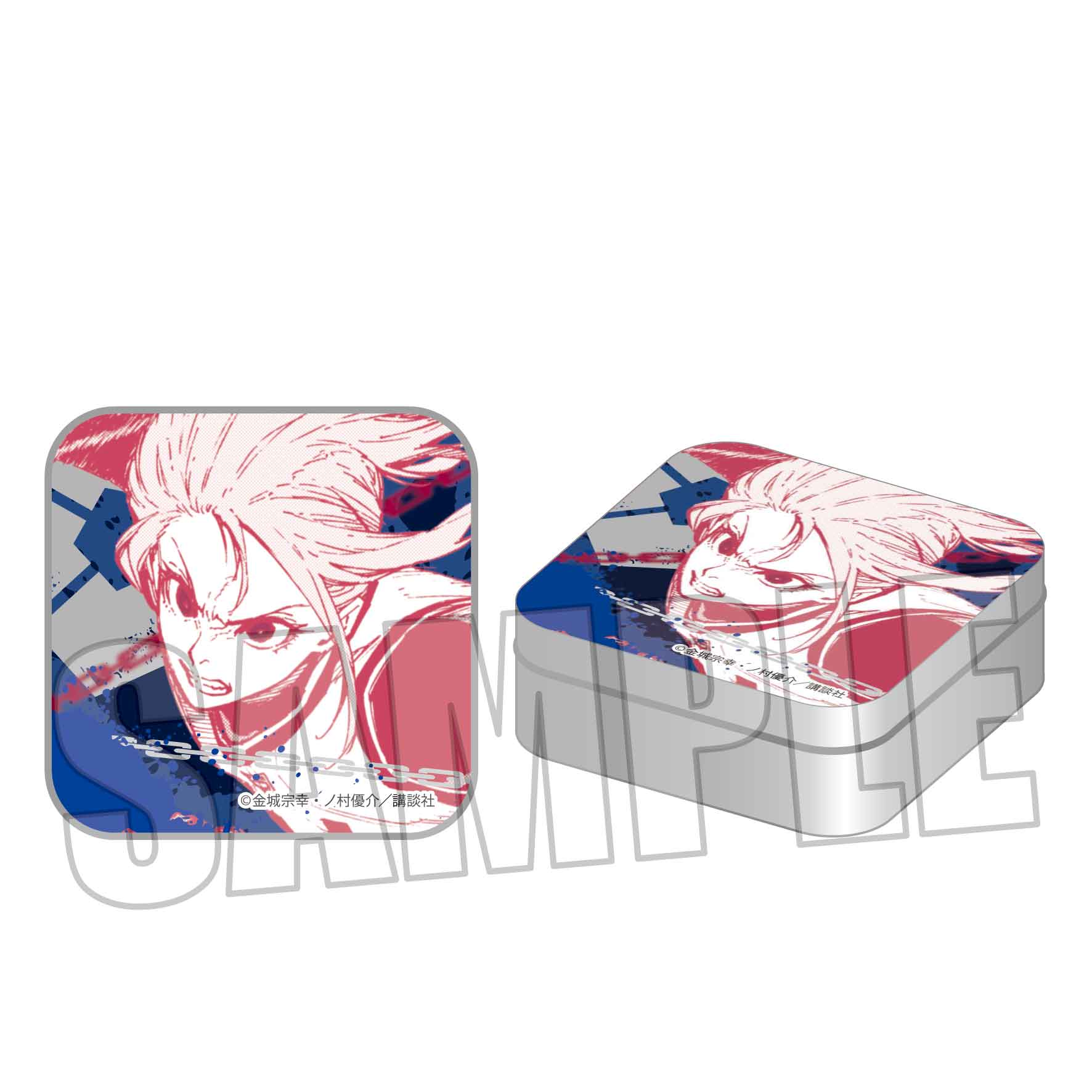 ブルーロック_ミニブリキケース/千切 豹馬