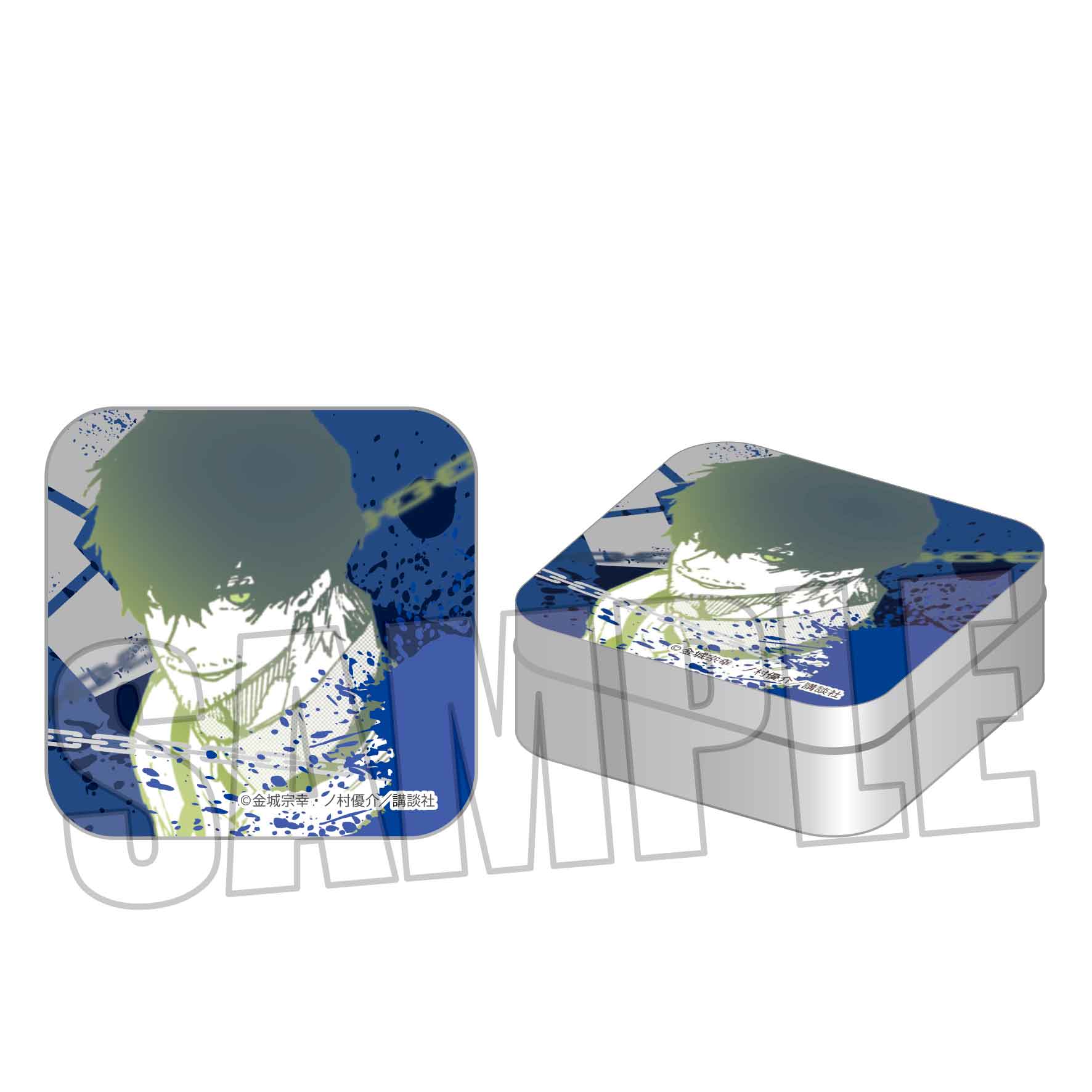 ブルーロック_ミニブリキケース/オリヴァ・愛空